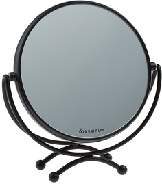Зеркало DEWAL , в черной оправе, 18,5 х 19 см MR-320black