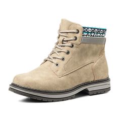 Ботинки женские quattrocomforto 76-02WA-506SW бежевые 37 RU