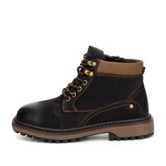 Ботинки детские ZENDEN 98-22BO-135SN цв.черный р.35