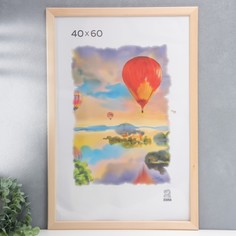 Фоторамка дерево 40х60 см (2500) (пластиковый экран) Зебра