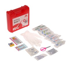 Автомобильная аптечка первой помощи "ФЭСТ" состав 2022, по приказу №1080н