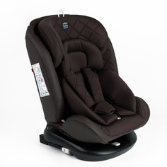 Автокресло Amarobaby Brilliant ISOFIX класс D, группа 0+/1/2/3, коричневый