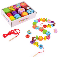 Счетный материал "Бусы" "Полянка" (29 дет.) Томик