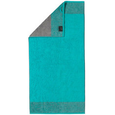 Полотенце махровое Cawo Two-Tone 50x100см, цвет бирюзовый