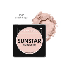 Хайлайтер пудровый ART-VISAGE SUNSTAR 102 peach beige