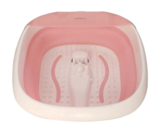 Массажер ванночка для ног Leravan Folding Massage Foot Bath LF-ZP008, розовый