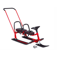 Снегокат Барс 505 twins baby push разборный для двоих 8044-RT Bars
