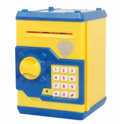 Копилка WellyWell 10х10х10 см желтый
