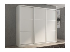 Шкаф-купе 3-х дверный Кааппи 4 Белый Бриллиант 210х45х230 см РВ мебель