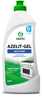 Чистящее средство Grass Azelit Gel Анти-жир для плит, духовок и грилей, 500 мл