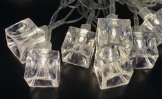Световая гирлянда новогодняя Funray кубики SE-CUBE-440WW 4 м белый теплый