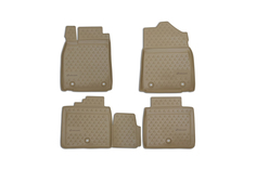 Коврики в салон LEXUS ES 250/350, 300h, 2012- 4 шт. (полиуретан, бежевые) Element
