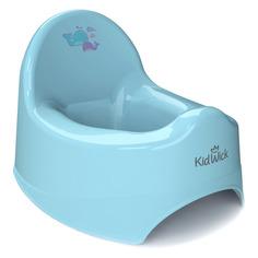 Горшок KIDWICK Наутилус, от 1 года до 5 лет, пластик, голубой , kw020204