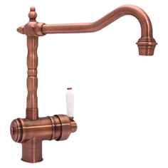 Смеситель для кухонной мойки Seaman SSL-5077-Aurora 395374 красное золото