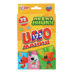 Настольная игра Уномания с карточками 72 шт Умные игры