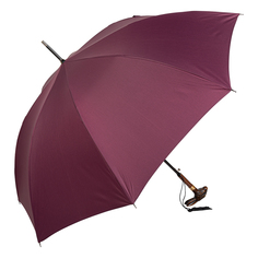 Зонт-трость женский полуавтоматический GUY DE JEAN Tete Lapin Prune, фиолетовый