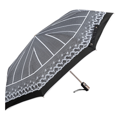 Зонт складной женский автоматический CHANTAL THOMASS 1069-OC Corseté, черный