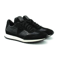 Кроссовки женские Clarks Retro Run 26152207 черные 37 EU