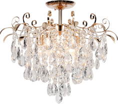 Потолочная люстра Escada Kelly 1123/6PL Gold, Золото, E27