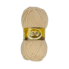 Пряжа ADELIA ARIA №11 светло-бежевая 100% акрил, 5 х 100 гр, 100 м +/- 5 м