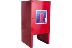 Спец Подставка П-10 красная напольная р-р 175x175x340мм до 6,5кг ОГН-П10К