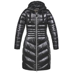 Пальто женское Dolomite Parka Ws Corvara Satin черное S