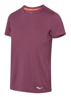 Футболка женская Saucony Stopwatch Short Sleeve фиолетовая L