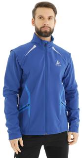 Спортивная куртка мужская Odlo Jacket Blizzard Men синяя S
