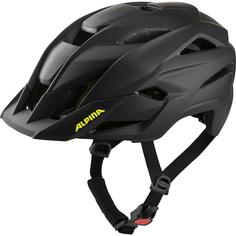 Велошлем Alpina 2022 Stan Mips Black-Neon Yellow Matt (См:60-64)
