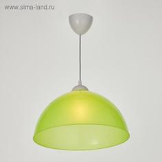 Люстра подвесная Ланди E27 15Вт Салатовый Bayer Lux