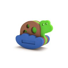 Игрушка-конструктор для купания El`BascoToys mini Черепаха, 03-026