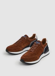 Кроссовки мужские Hackett GRAFTON RUNNER SUEDE HMS21238 бежевые 44 EU