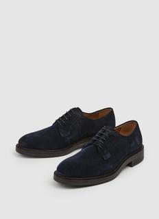 Полуботинки мужские Hackett EGMONT DERBY HMS21211 синие 44 EU