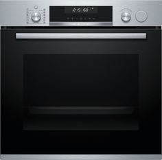 Встраиваемый электрический духовой шкаф Bosch HRG5785S6 серебристый