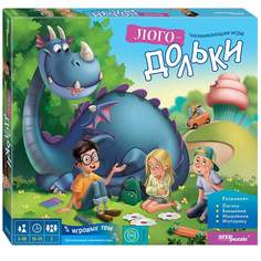 Развивающая игра из дерева Step Puzzle "Логодольки" (арт. 344003) Степ Пазл