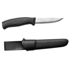 Нож Morakniv Companion Black, нержавеющая сталь, черный (12141)