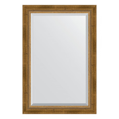 Зеркало настенное в раме Evoform BY 3432 состаренная бронза с плетением