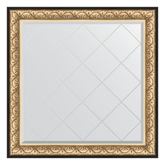 Зеркало настенное с гравировкой в раме Evoform BY 4466 барокко золото