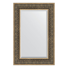 Зеркало настенное в раме Evoform BY 3423 вензель серебряный