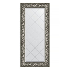 Зеркало настенное с гравировкой в раме Evoform BY 4071 византия серебро