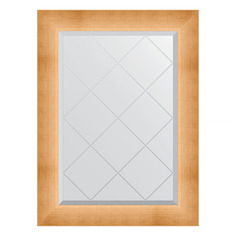 Зеркало настенное с гравировкой в раме Evoform BY 4519 травленое золото