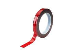 Двустронняя монтажная клейкая лента, акрил, серая, 0,8мм x15мм, в мотке 5 м, AurA ZTC-A11