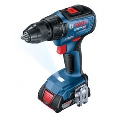 Аккумуляторная дрель-шуруповерт BOSCH GSR 18V-50 Li-Ion 2 0 А-ч 18 В х2 L-CASE 06019H5020