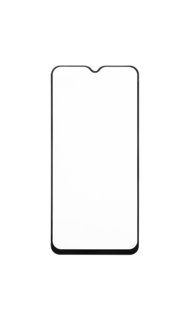 Защитное стекло Deppa для Infinix Smart 6 2.5D Full Glue (черная рамка)