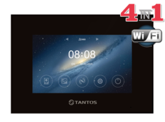 Монитор видеодомофона Marilyn HD Wi-Fi IPS (black) XL Tantos