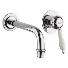 Смеситель встраиваемый для раковины Margaroli Classica хром/белый RU1002AA01CR