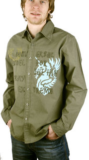 Рубашка мужская Maestro Universal хаки 41/170-176