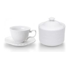 Набор Walmer Vivien 2 предмета: чайная пара 0.25 л сахарница, W00100025SET