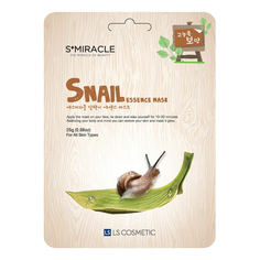 Тканевая маска для лица S+miracle Snail Essence Mask питательная 25 мл