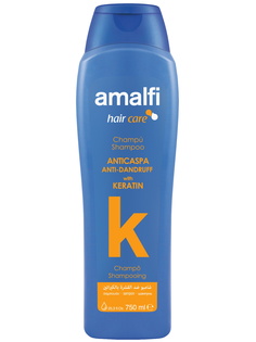 Шампунь против перхоти AMALFI с кератином anti-dandruff 750 мл Amalfy